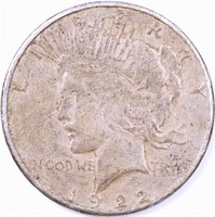 1922-D Peace Dollar