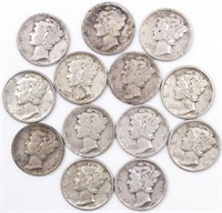 Mercury Dimes (13)