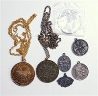 Medalions, Tokens, Necklaces
