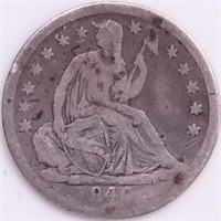 1840-P Seated Liberty Half Dime VG08