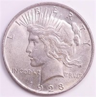 1923 Peace Dollar AU50