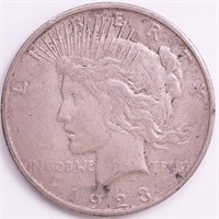 1923-S Peace Dollar VF35