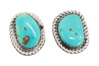 Sterling Silver & Turquoise Earrings