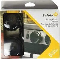 Safety 1st Stove Knob Covers, 5 Count, Black