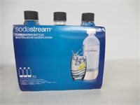 "Used" SodaStream Carbonation Bottles, 3 Pack,