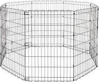 Foldable Metal Pet Dog Exercise Fence Pen With