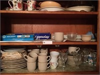 Microwave ~ Glassware & Everyday Waresin Cabinet
