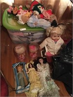 Large Group of Dolls