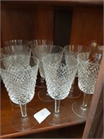 Crystal Glasses/Goblets - Set of 8