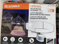 Sunforce Motion activated security lights
