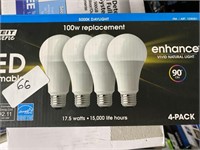 Feit Electric 4 pack LED dimmable bulbs