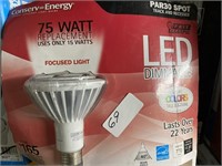 Conserv Energy 75W LED dimmable bulb