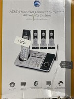 AT&T 4 handset connect to cell answering system