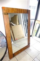 Rustic Framed Wall Mirror