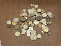Lot of Asst. Older Foriegn Coins