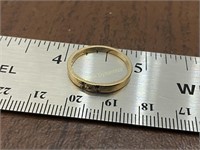 14k Gold Starfire Ring, 2.03 gram, Size 7