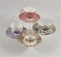 Bone China Tea Cups, Aynsley & Shafford