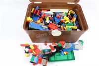 1980's Deep Bucket of LEGO