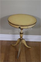 Mid Century Pedestal Parlour Table with Drawer