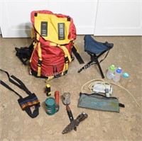 Spalding Hiker's Back Pack - with Accessories