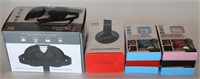 Lot of 8 Phone Accessories - VR, LED, Headphones