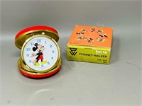 Disney wind up travel clock by Phinney walker