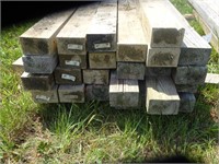 (27) 4” x 6” x 8ft Long Treated Lumber
