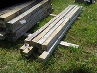 (8) 4” x 4” 8ft Long. Treated lumber