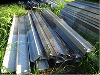 (100) 6” Galvanized Steel I-Beam