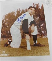 Yogi Berra Autographed Photo from the National