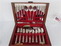 67 Pc Community Plate Vintage Silverware Set