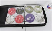 143 CDs in Nice CD Case Classic Rock Beatles Blues