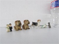 Miniature Figures Dog Marked Japan but has Breaks