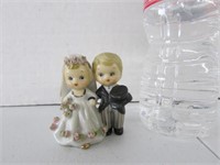 Vintage Marked Bride & Groom Ceramic Piece