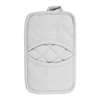 (2) KitchenSmart Colors Solid Pocket Pot Mitt in