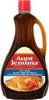 AUNT JEMIMA Lite Syrup, 750 mL (Pack of 6)