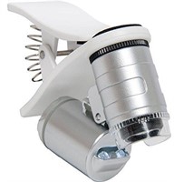 Active Eye Universal Phone Microscope, 60x with