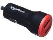 AmazonBasics USB Car Charger for Apple and Android
