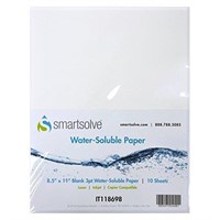 *Sealed* SmartSolve - 3pt Water-Soluble Paper