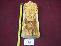 Wooden Carving of Jesus 8"