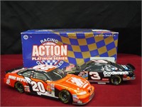 Lot of 2 1/24 Scale Action Stock Cars