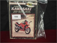 Clymer Kawasaki Service Book / Manual 1985-87