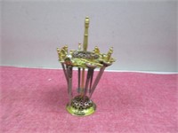 Antique Pickle & Olive Fork Holder From Spain