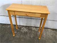 Small Pine Side Table