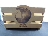 Angry Orchard Double Sided Hard Cider Wood Crate