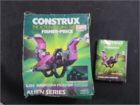 Vintage 1985 Construx Alien Series 6202 Darkstar