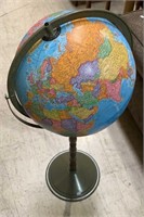 Cram imperial world globe on a floor swivel