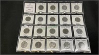Coins - lot of 19 -1943S wartime steel