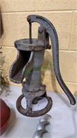 Antique pump well top. Stands 19 inches