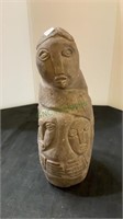Handcarved South American stone - mother with